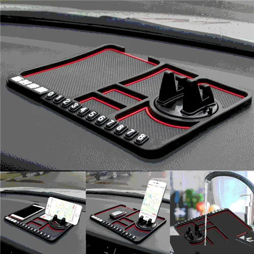 

1 Pcs Nano Car Magic Anti-Slip Dashboard Sticky Pad Non-slip Mat GPS Phone Hold