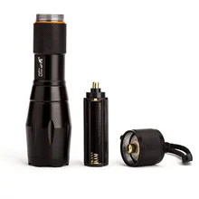 2000 LM Zoomable Focus XM-L T6LED Zoom in/out Flashlight Torch Lamp Light