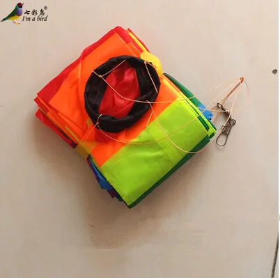 

Free Shipping Outdoor Fun Sports Kite Accessories /10m Rainbow 3D/ TubeTail For Delta kite/Stunt /software kites Kids Gift