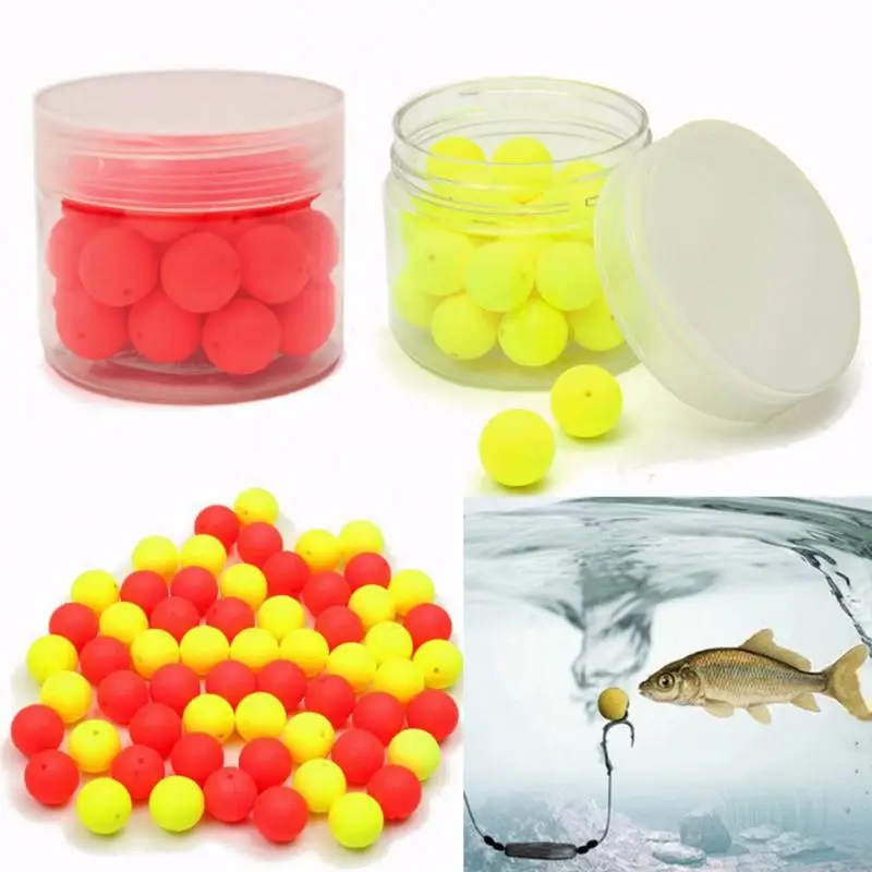 

30Pcs/Lot Shapes Boilies Carp Bait Floating Fishing Lure Artificial Bass Baits Carp Fishing Fish Beads Pops Up Smell Ball