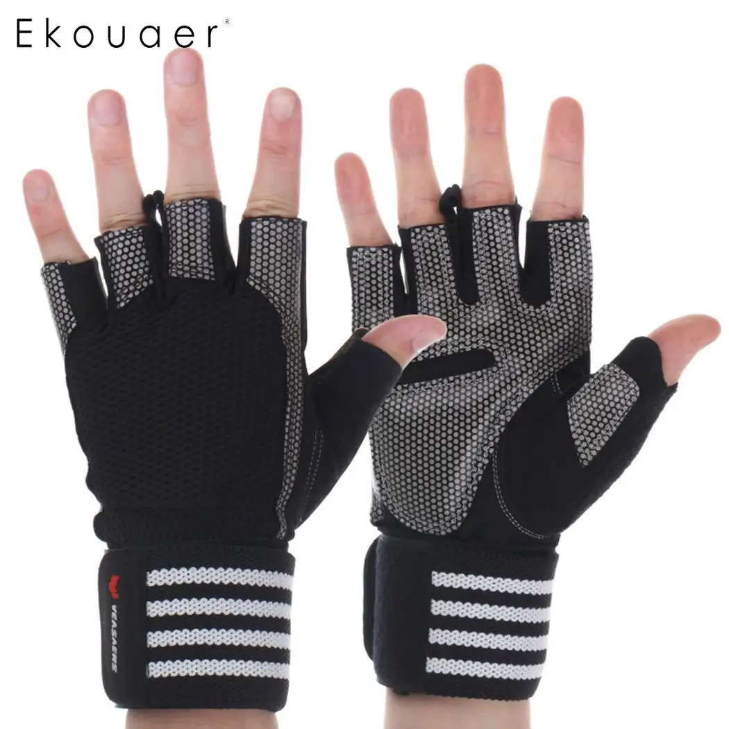 Exercise Training Gym Glove Women/Men Weight Lifting Gloves Body Building Sport Fitness Gloves New