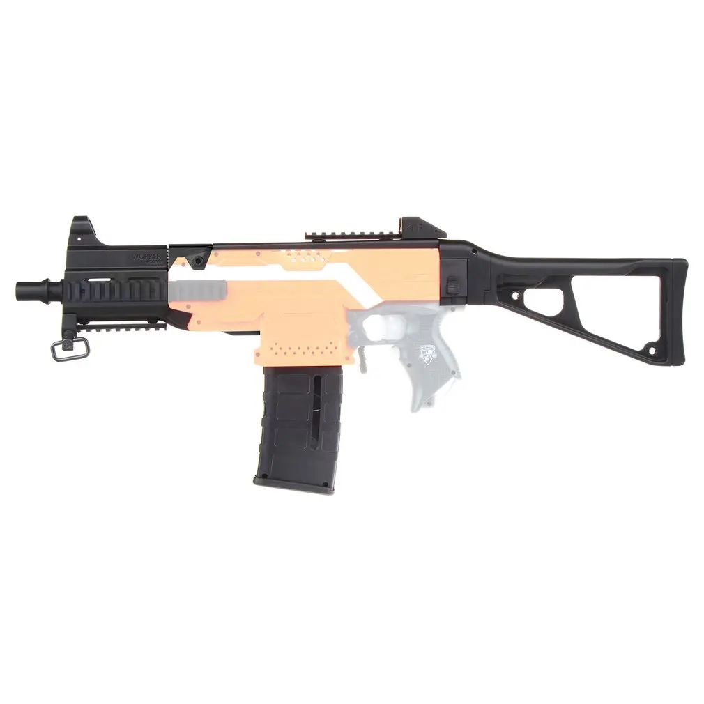 

WORKER F10555 UMP9 Rifle Imitation Kit 3D Printing High Strength Combo For Stryfe Modify Toy For Nerf Parts DIY Toys Gun Gift