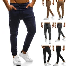 2019 summer New Fashion Thin section Pants Men Casual Trouser Jogger Bodybuilding Fitness Sweat Time limited Sweatpants