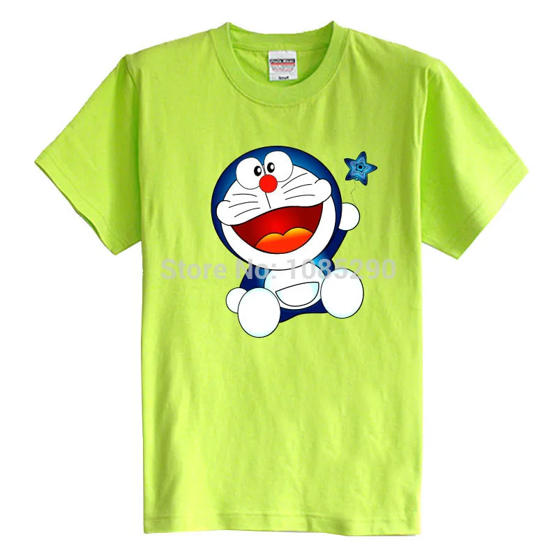 Doraemon Free shipping 2014 new sale japanese anime doraemon t shirt