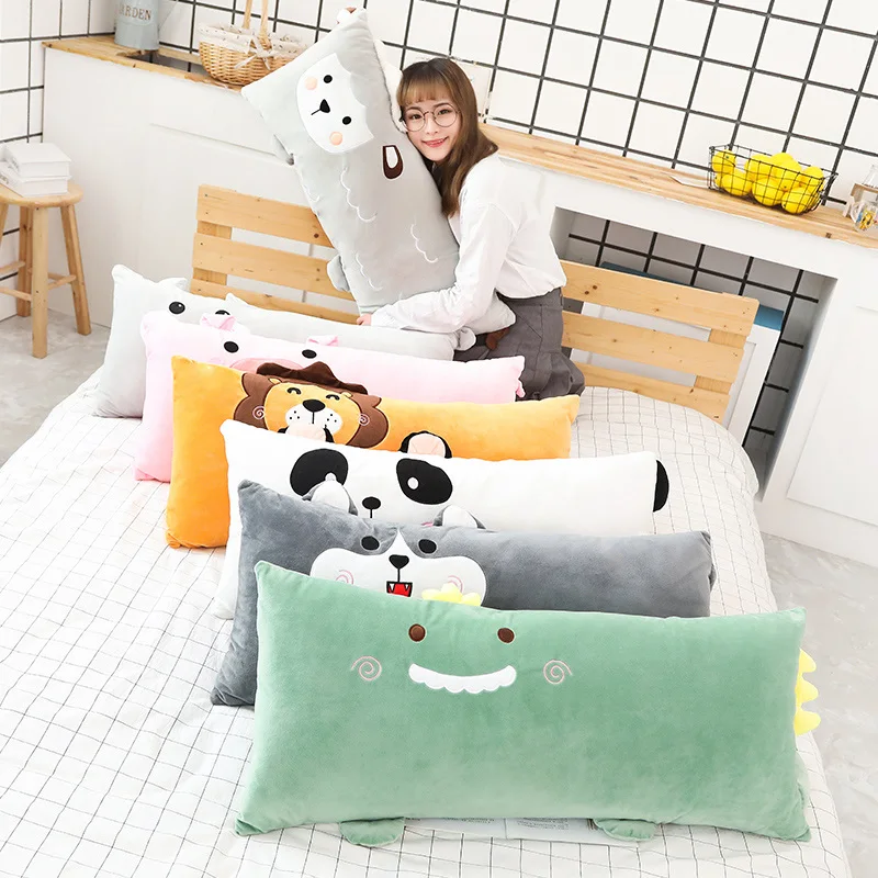 New Style 85cm Cute Animals Plush Toy Soft Stuffed Kawaii  Panda Cushion Lion Pillow Lovely Dolls For Children Girls Home Decor