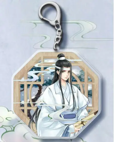 Grandmaster of Demonic Cultivation Wangji Wuxian Cheng Xichen подростковый акриловый брелок для косплея подарки - Цвет: Wangji