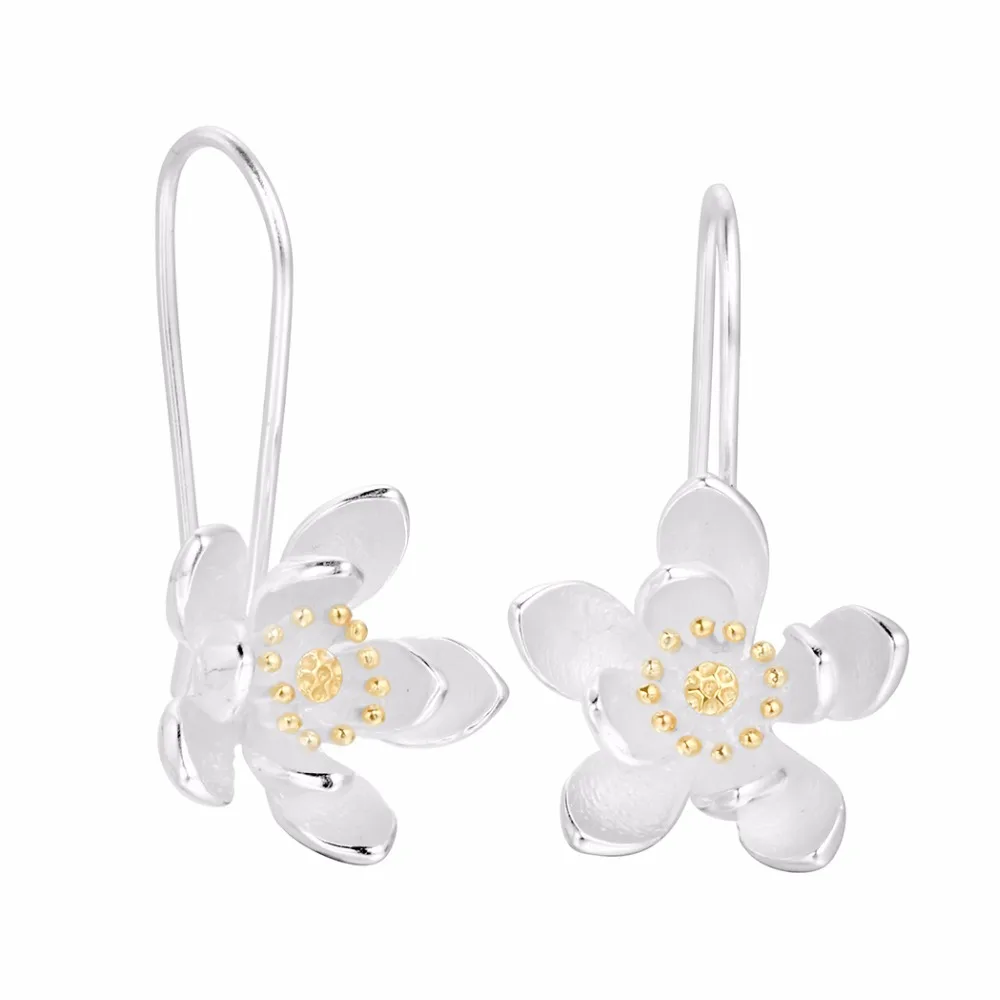 QIAMNI-Women-s-Beautiful-925-Sterling-Silver-Lotus-Flower-Piercing-Dangle-Earring-Girl-Wedding-Gift-Brincos