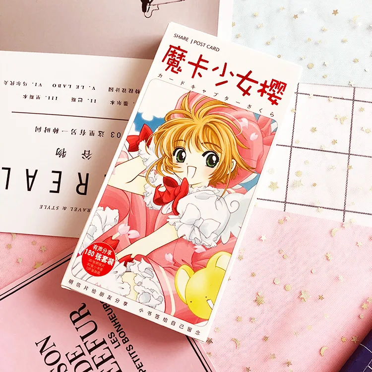 Аниме cardcaptor sakura Star ключ шариковая ручка Карандаш Чехол удобные наклейки школьные канцелярские принадлежности косплей реквизит