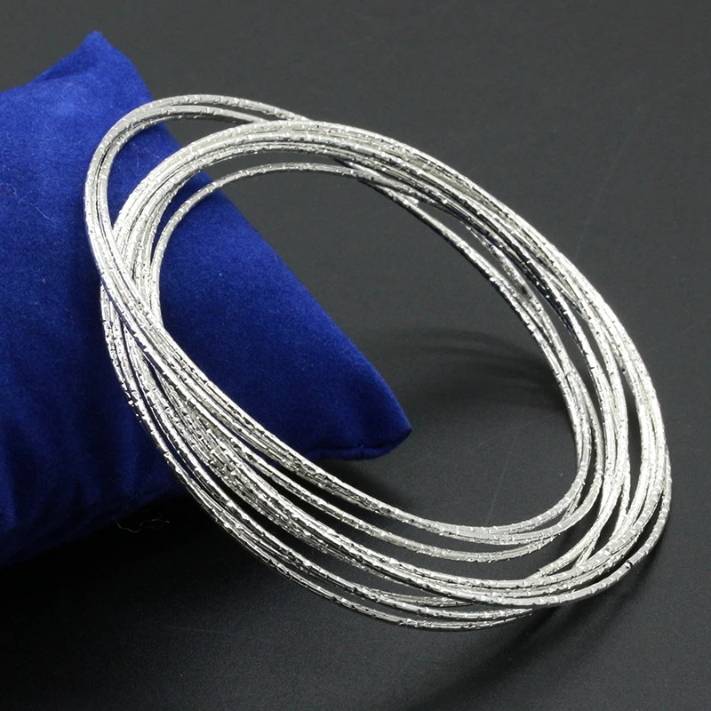 

1PCS, Multi-layer Silver Bracelet, Creative Bracelet, Trend Jewelry
