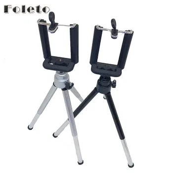 

Foleto Mini Tripod Table Lightweight 1/4" Screw phone holder digtal camera DV mobile phone Tripod for iphone7 6 5 sumsang huawei