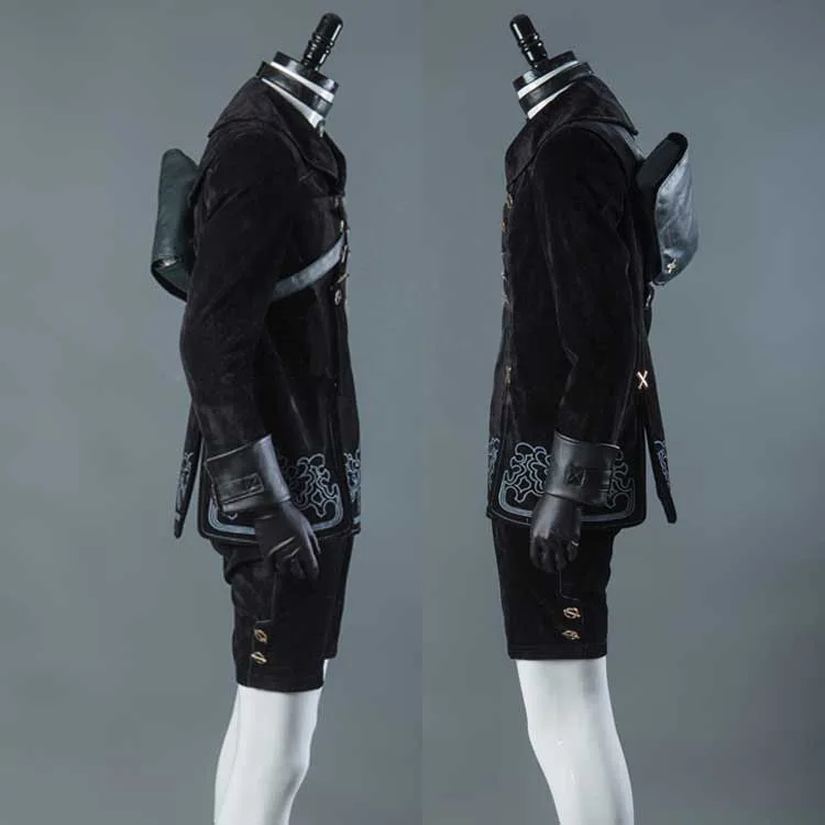 2 cartera corta de cuero de SAI monedero largo de monedas Unisex de autómata Game YoRHa no NieR 2 cartera corta de cuero de SAI monedero largo de monedas Unisex de autómata Game YoRHa no NieR