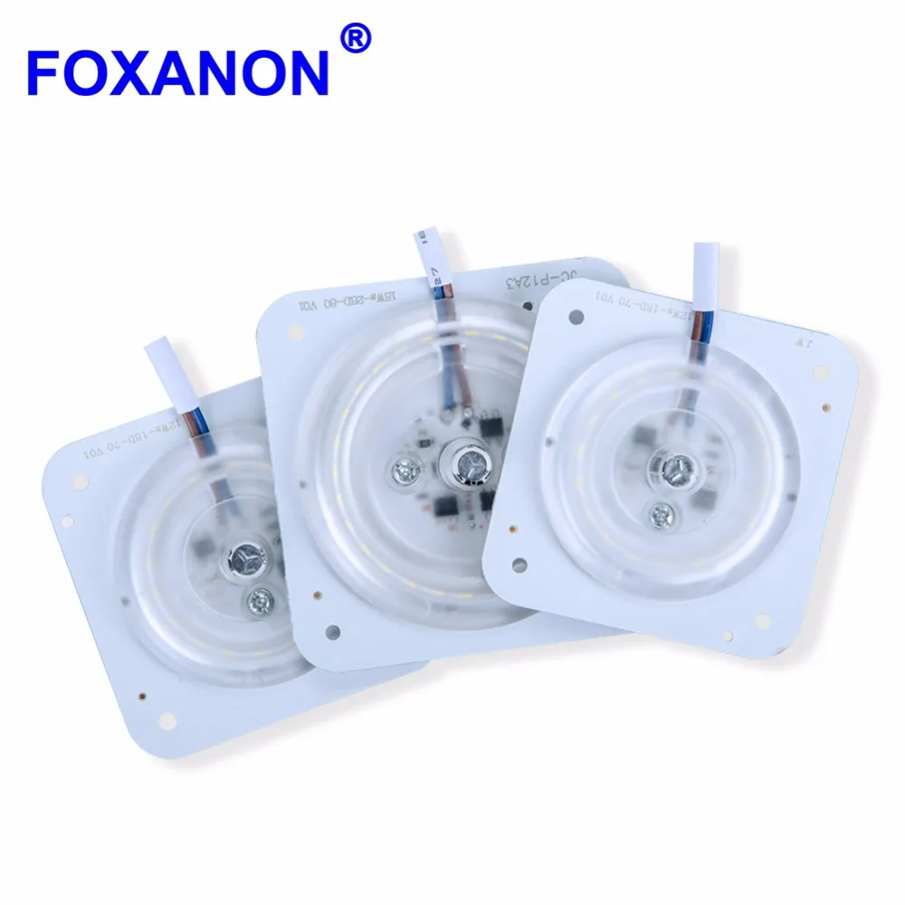 

Full power Led Light Source Module 12W 18W 24W 220V Ceiling Lamp Downlight Ultra Bright Replace Accessory Magnetic Board Bulb