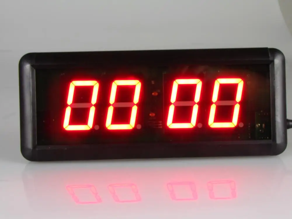 gym interval timer 1.8 4 electronic timing timer led running sports