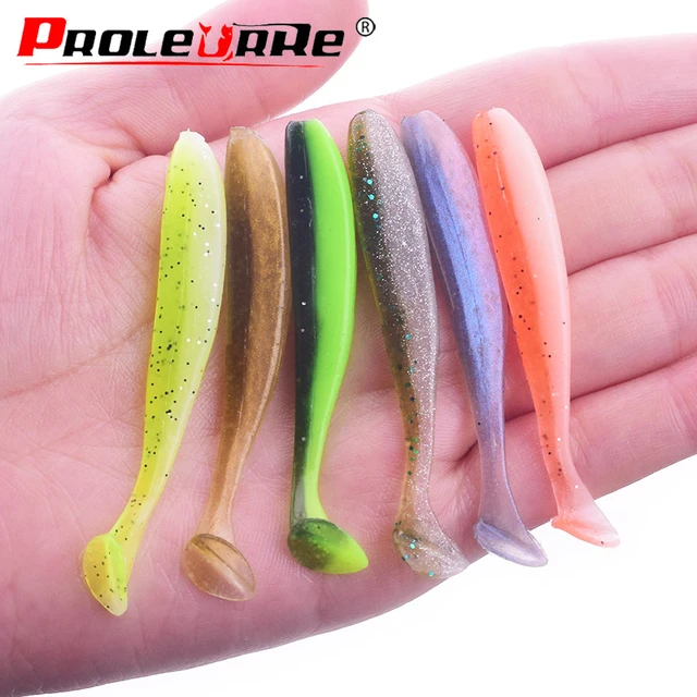 20pcs/lot Jig Worm Soft Silicone fishing Lure Wobblers Fishing Bait 60mm  1.5g Attractive Shrimp odor salt Swivel Bass Lures - AliExpress