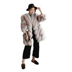 Женское зимнее пальто из искусственного меха в европейском и американском стиле, 19 новых S-2XL, большие размеры, модное темпераментное пальто