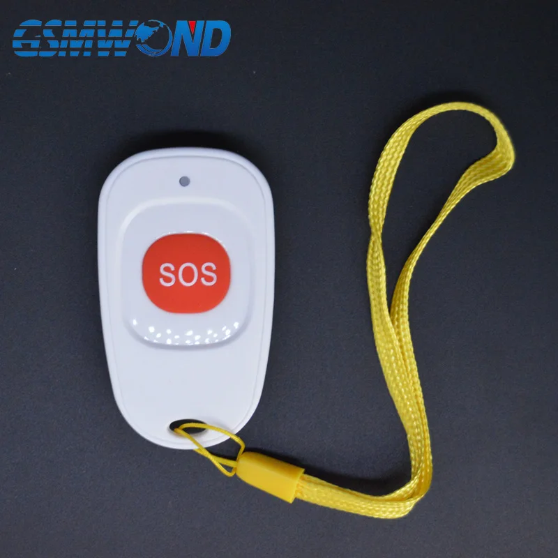 433MHz SOS button, Wireless Panic button designed for old men and Children compatible with 433MHz home burglar alarm system