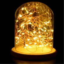 Северной Европы Стиль Творческий Firefly Светодиодные настольные лампы Теплый Лофт Стекло фейерверк ночь Освещение для детской комнаты внутренней отделки