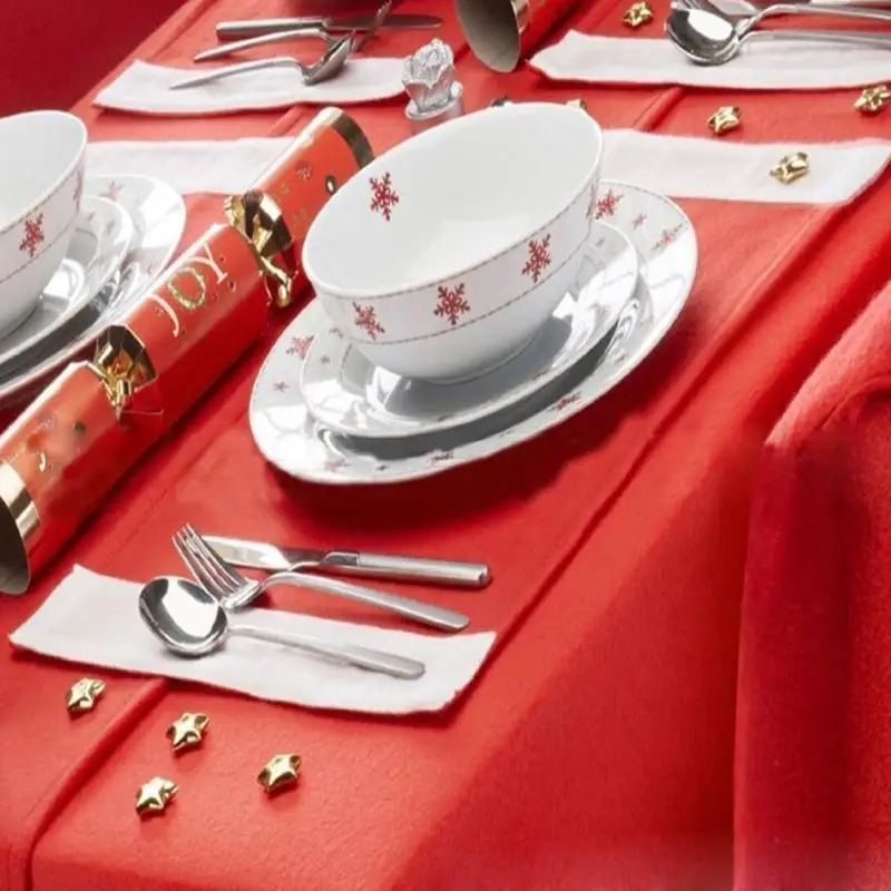 Disposable Table Mat Christmas Decorations Xmas Holiday Party Decor
