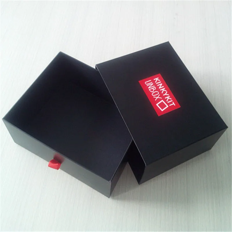 Заводское производство пользовательские черный матовый короб для бумаг с напечатанным логотипом компании подарочной упаковки или косметический
