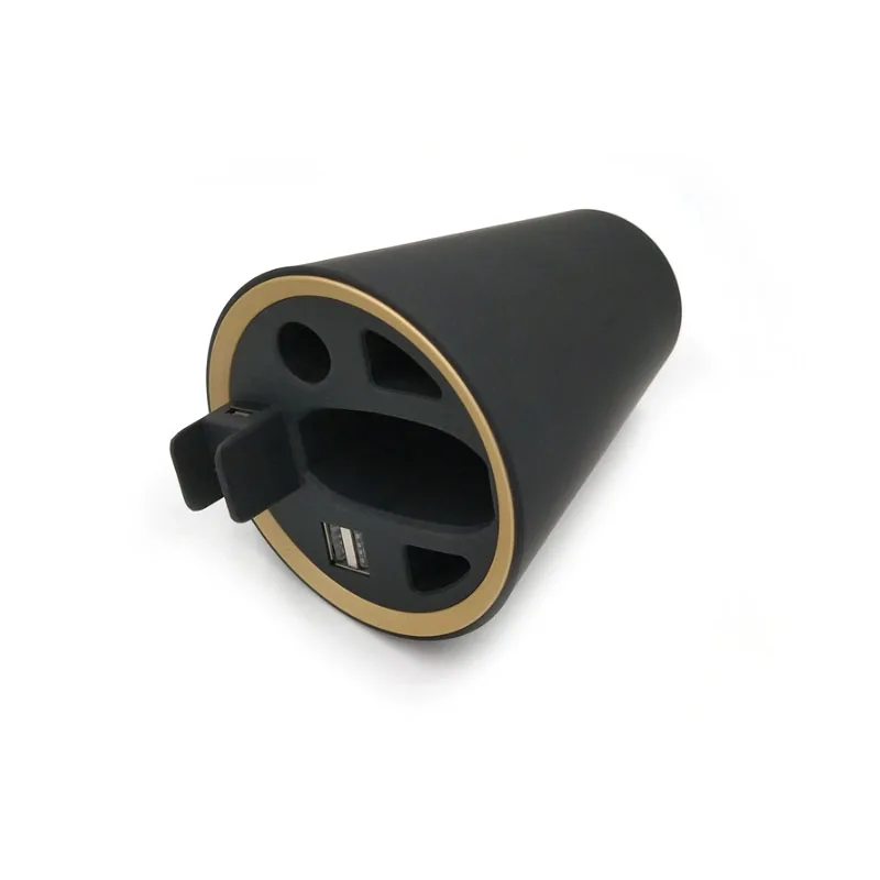 Многофункциональное зарядное устройство для iqos 2,4 iqos 2,4 Plus черного цвета из АБС-пластика, дизайн пепельницы, универсальное автомобильное зарядное устройство