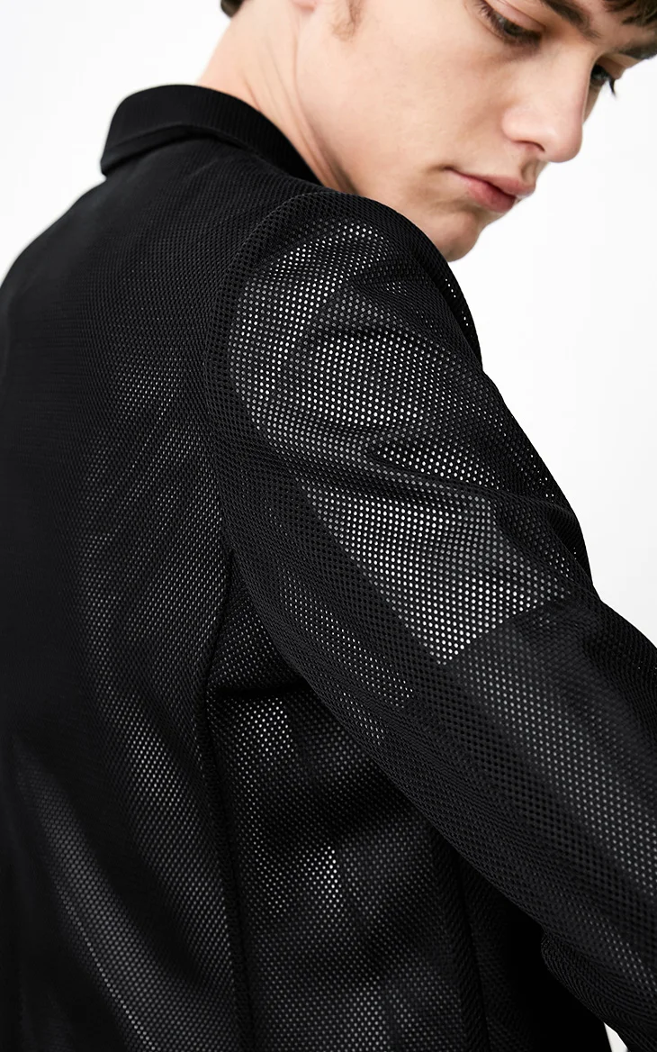Jack Jones Бренд Новинка мужский пиджак 59% полиэстер 41% нейлон нательный фасон тоненькая ткань мужский костюм мужская куртка 217108519
