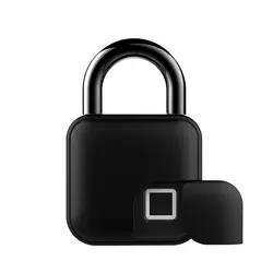USB Перезаряжаемый замок без ключа замок отпечатков пальцев багаж Блокировка дома дверь Противоугонный защитный замок