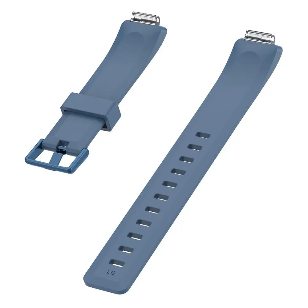 Slate Силиконовый ремешок на запястье для Fitbit Inspire/Inspire HR трекер активности Замена для умных часов ремешок на запястье браслет - Цвет: Slate