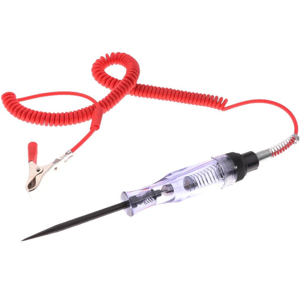 1 Pcs High Quality Systems Long Probe Test Light Automotive Car Voltage Circuit Tester Test Pen 12V 6V