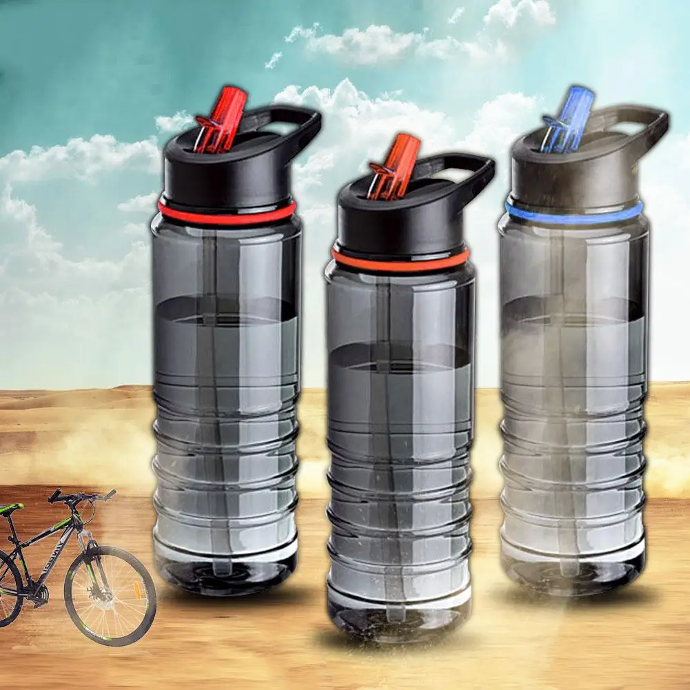 700ML BPA free Plastic Sports Water Bottle Drinking Cycling Durable Bottle UwTXy