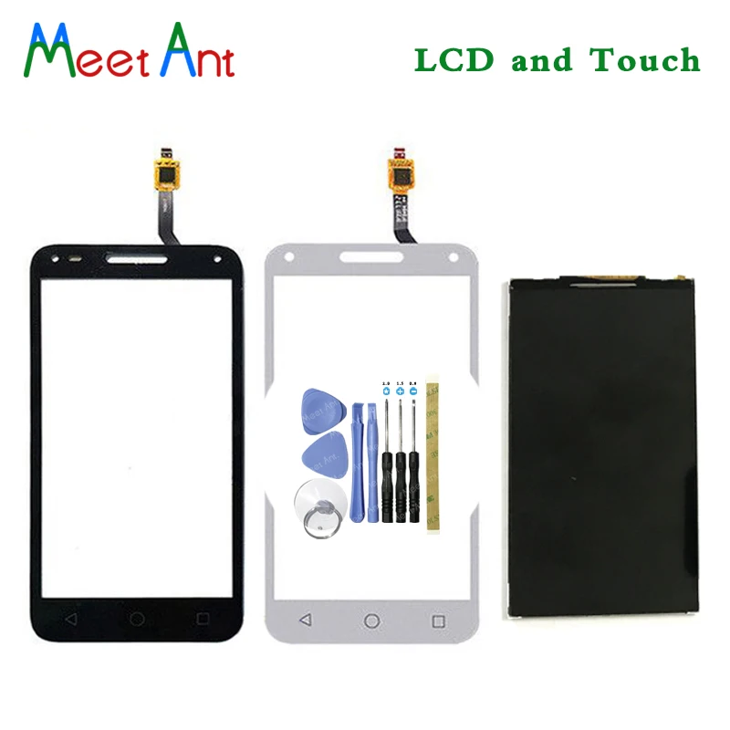 

AAA High Quality 5.0'' For Alcatel One Touch U5 3G 4047 4047D OT4047 Lcd Display With Touch Screen Digitizer Sensor + T