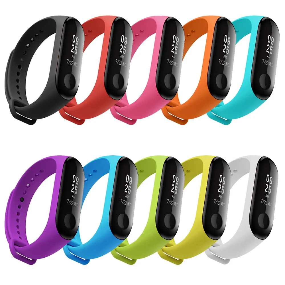 

Silicone Strap for Xiaomi Mi Band 3 Bracelet NFC Sport Wrist Strap for Xiaomi Mi Band 3 Smart Accessories Miband 3 Wristband