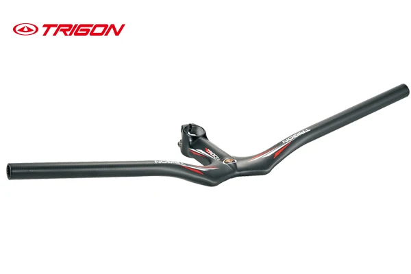 Best price at $285 Cheap TRIGON HB111 ultra light full carbon fiber mtb moutain bike bicycle riser handlebar Swallow-shaped carbon bar 660mm*90mm