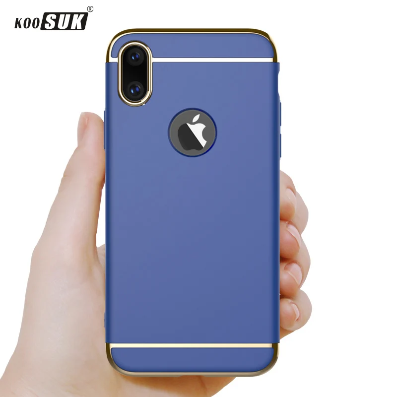 Для iPhone 5 5S SE чехол s Роскошный Жесткий PC Автомобильный держатель кольцо Магнитный