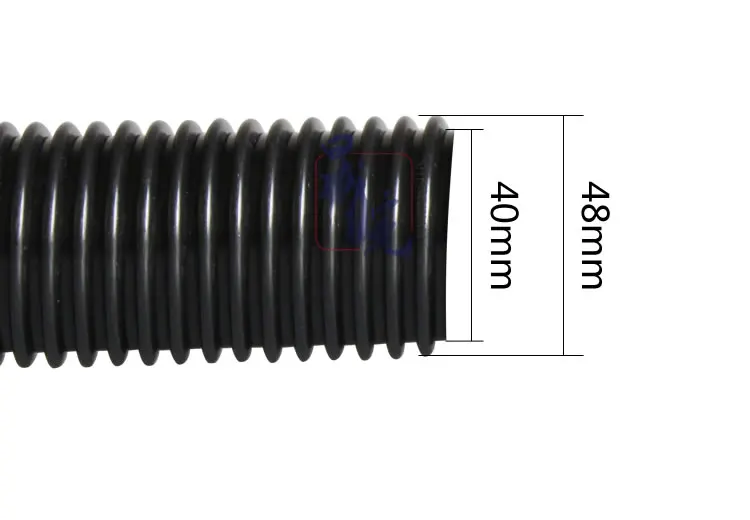 Промышленный шланг для пылесоса/наборы щеток, длина 2,4 М, для Интерфейса хоста 50 мм, части пылесоса