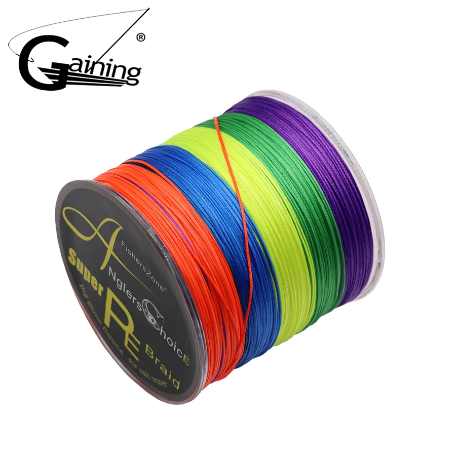 3-6Gaining Braided Fishing Line 16 Strands Weaves 300M  Extrem Strong Japan Multifilament PE Line 59lb 77lb 94lb 127lb136lb 220lb