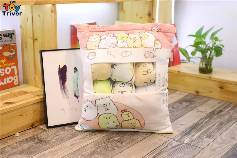 Японская анимация Одна сумка San x Sumikko Gurashi уголок биологическая плюшевая игрушка мягкая подушка креативный подарок на день рождения Рождество