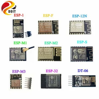 

DOit WiFi Module ESP8266 ESP8285 ESP-12E ESP-12F ESP-F ESP-M1 ESP-M2 DT-06 ESP-01s ESP-07 Wroom-02 ESP32 2.4G XH-NF-01 RC Toy