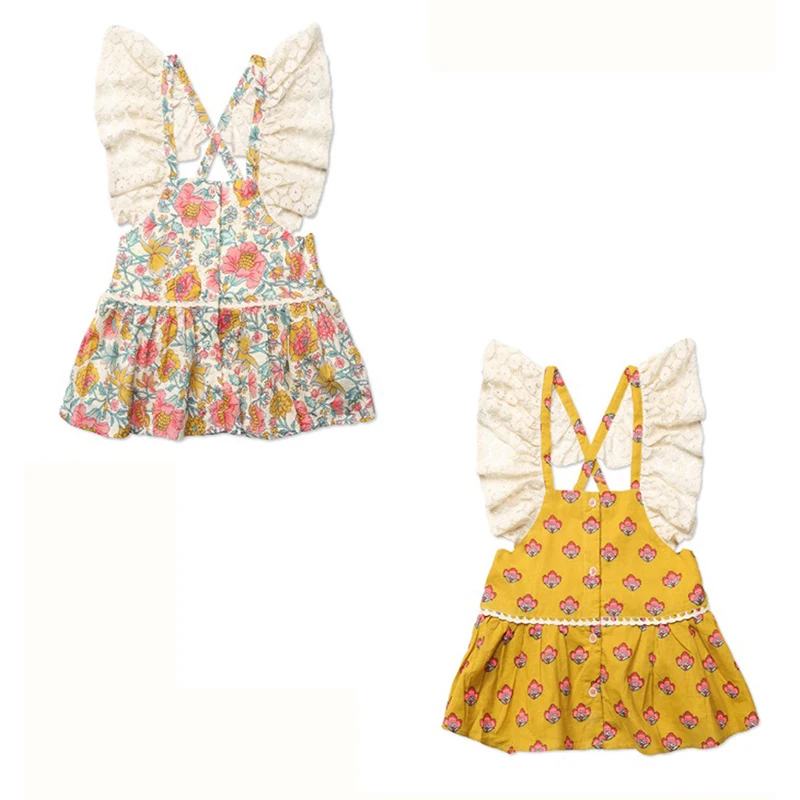 L& M/Детское платье; коллекция года; сезон весна-лето; брендовые кружевные платья с цветочной вышивкой для девочек; новая модная одежда из хлопка для маленьких детей