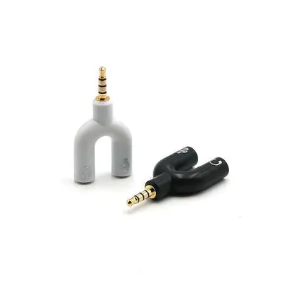 Audio Splitter Y Jack Male to 2 Female M F 3 5mm Plug Stereo Cables Adapter for Earphone Headphones Mobile Phone PC MP3 MP4
