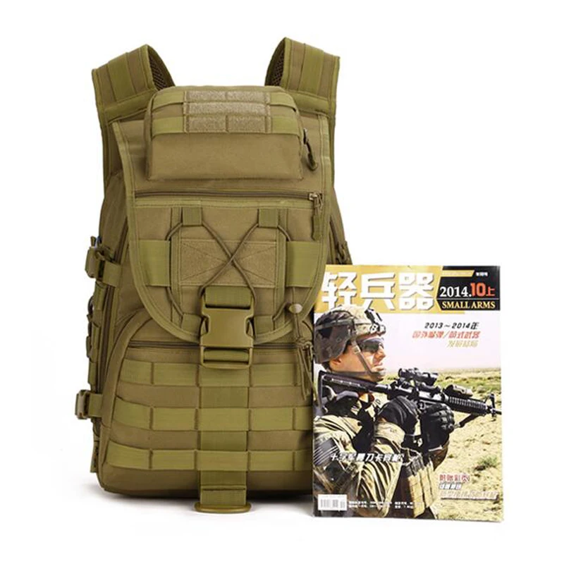 45L Large Capacity Man Army Tactical Backpacks Military Assault Bags Outdoor Molle Pack For Trekking Camping Hunting Bag