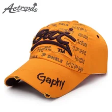 [AETRENDS] бейсбольная кепка с 3D вышивкой для мужчин и женщин, летняя уличная Кепка Snapback Bone, спортивные шапки, Z-6299