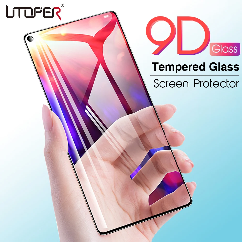 

9D Tempered Glass For Huawei P Smart 2019 Screen Original Glass Film On The For Honor 10 Lite Glass Full Cover Protective Glass