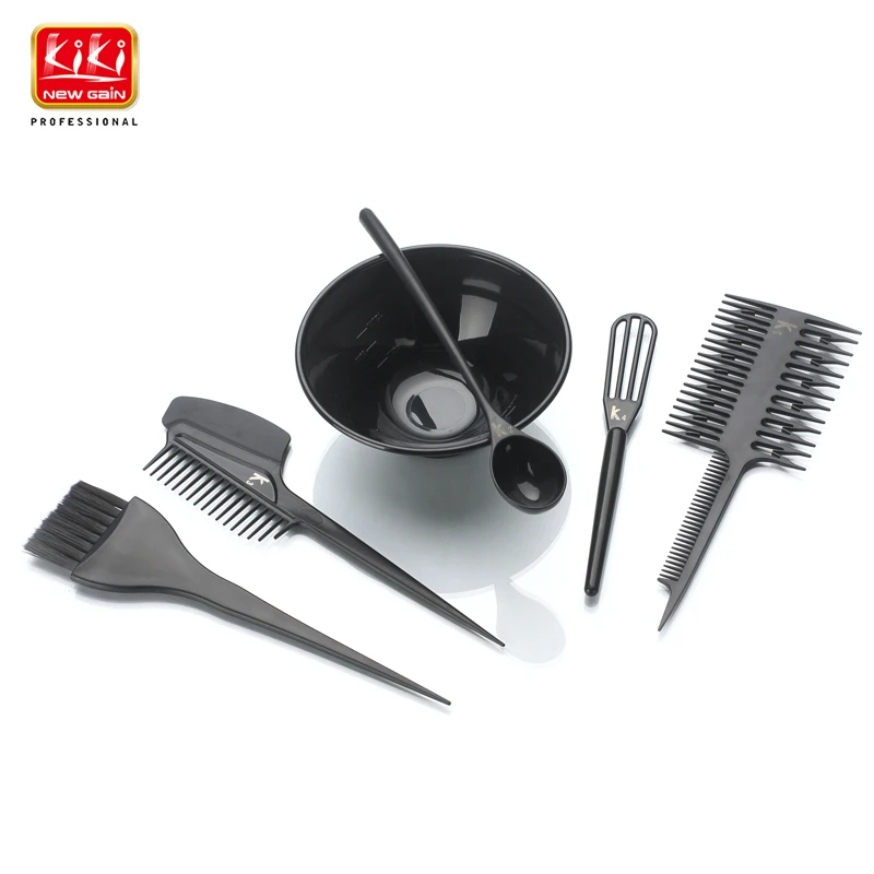 KIKI Beauty World Hair Dye set tinting bowl and tinting brush salon sundries