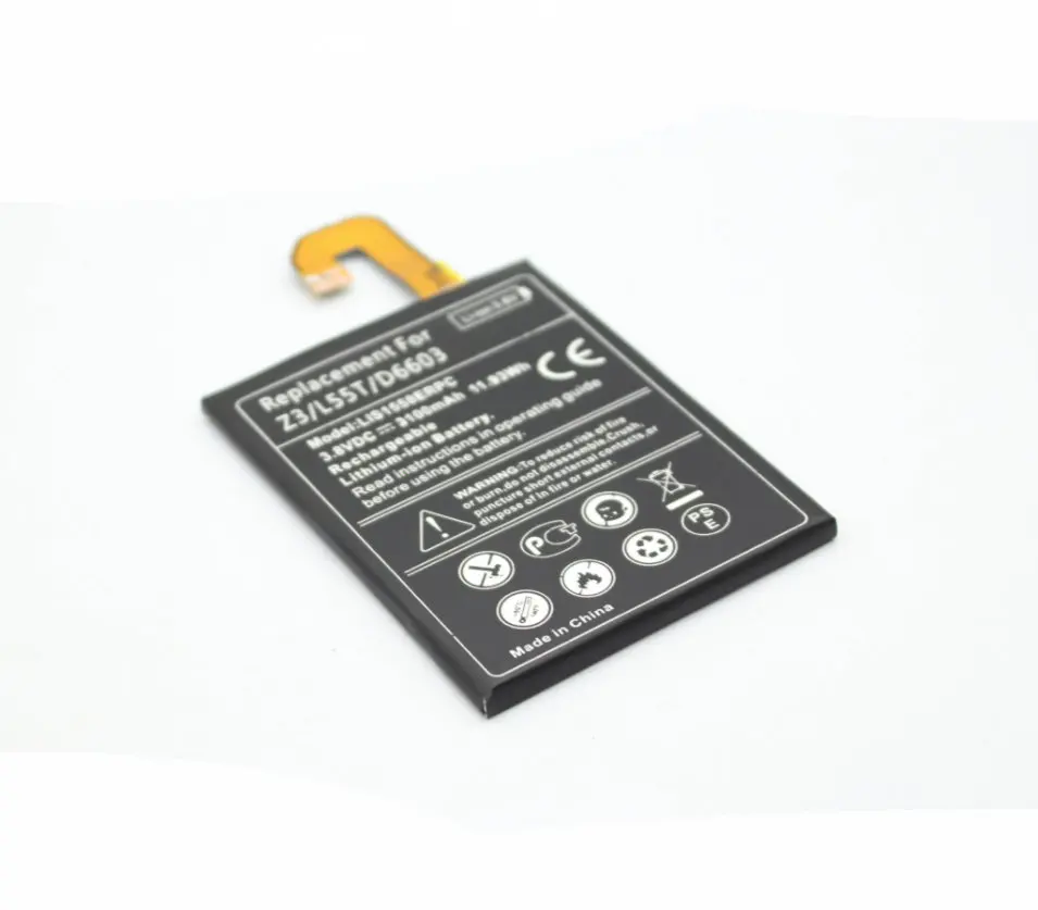 ITopZea 5x3100mAh LIS1558ERPC Сменный аккумулятор для Sony Xperia Z3 L55T L55U D6653 D6603 D6633 D5803 D5833 D6616 D6708|battery