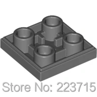 

*Flat Tile 2X2 Inv.*20pcs DIY enlighten block brick part No.11203 Compatible With Other Assembles Particles