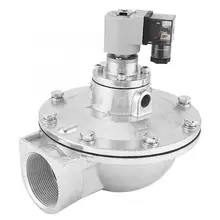 DMF-Z-50 угловой Электромагнитный импульсный клапан электрический магнитный импульсный клапан переменного тока 220 В