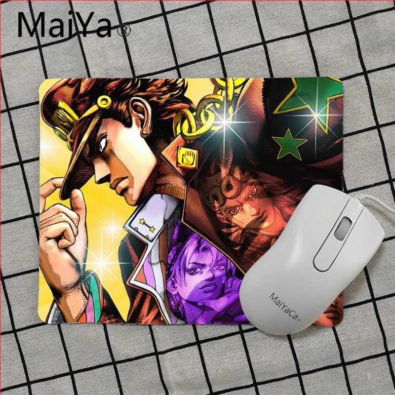 Maiya высокое качество JoJo странные приключения Kujo Jotaro коврик для мышки в стиле