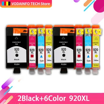 

QSYRAINBOW Compatible 920xl replacement for HP 920XL ink cartridge with chip arc for hp officejet 6500a 6000 6500 7000 7500A