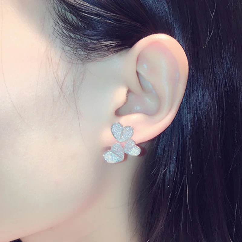 heart earrings sterling silver (6)