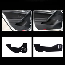 4 шт. тканевая дверца защитные подстилки анти-кик декоративные колодки для VW Golf 7